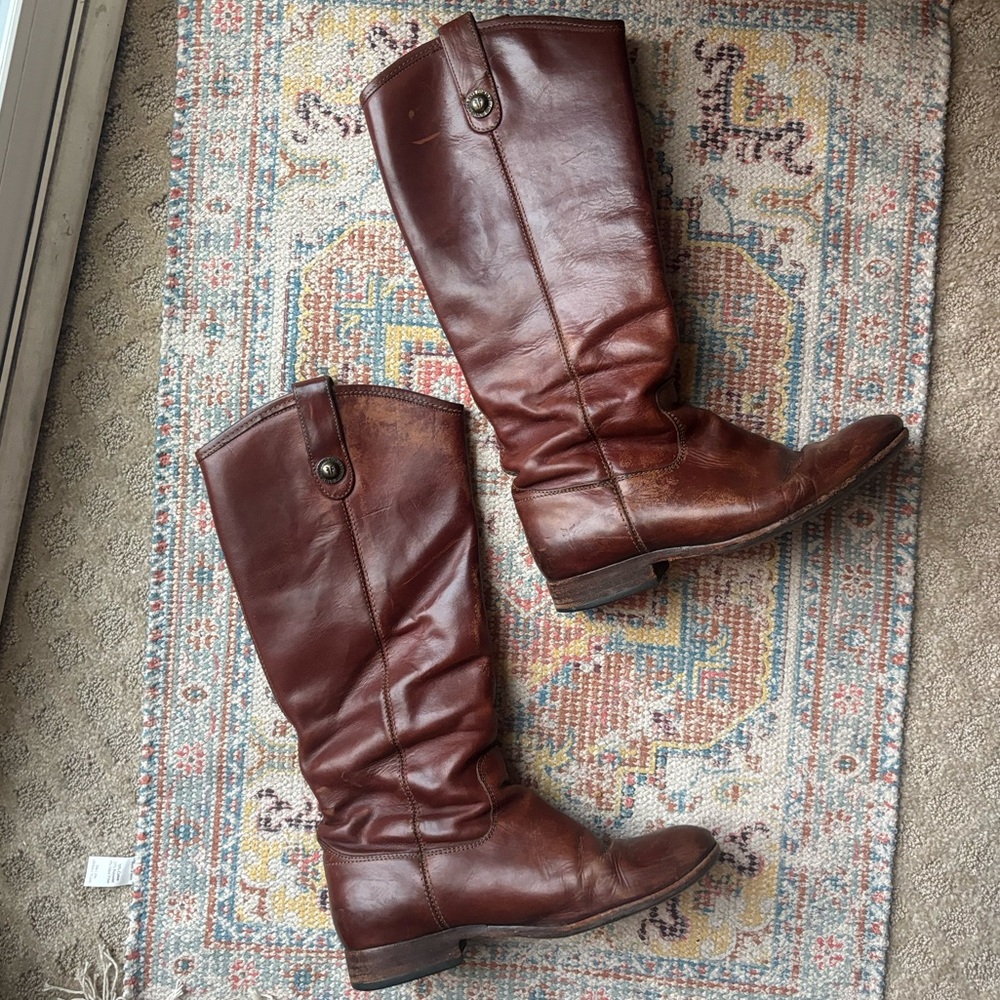 Frye Melissa riding boots 6.5